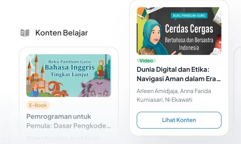 Dapatkan Konten Belajar